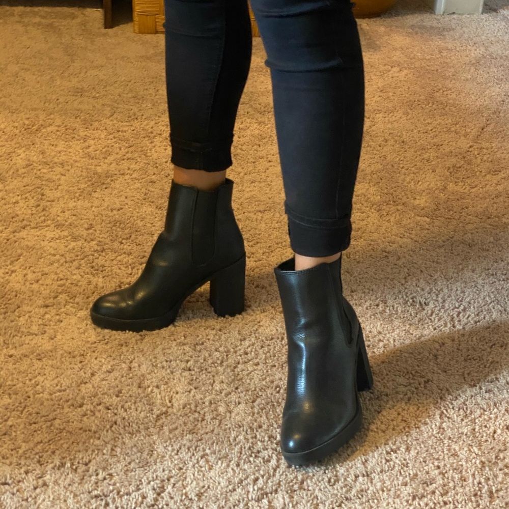 Black booties